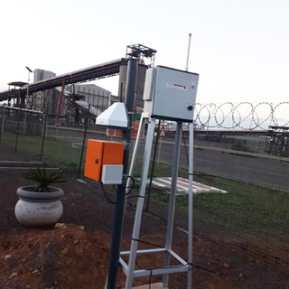 AQMesh monitors air quality around mining facilities in South Africa