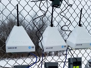 AQMesh thrives through another harsh Winter